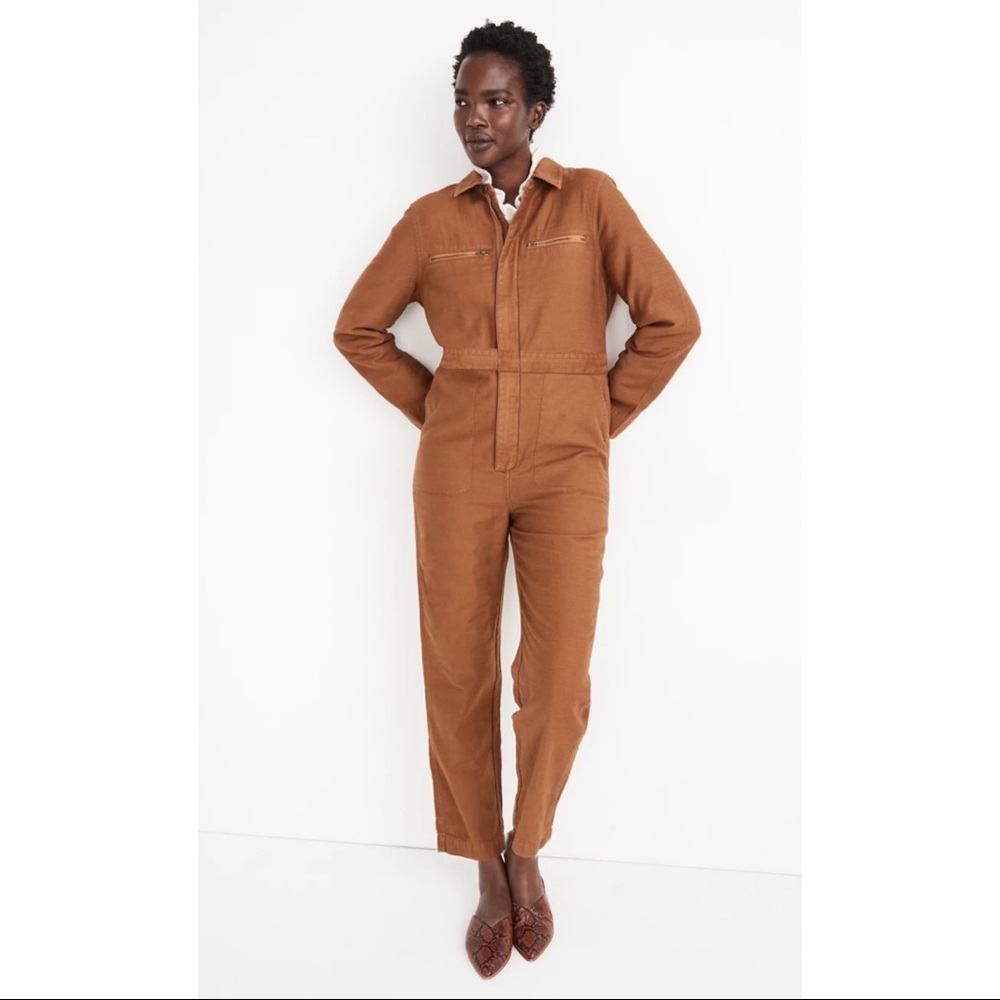Madewell Brown Jumpsuit